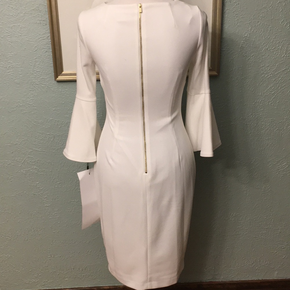 💐 NWT Gorgeous Calvin Klein Dress, size 2 💐 - Picture 4 of 6